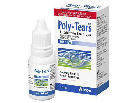 Poly Tears Eye Drops 15mL