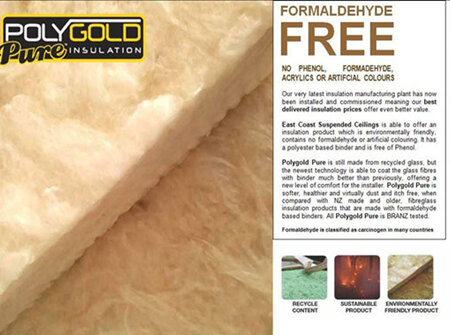 Polygold Pure R2.2 ceiling insulation - 8.43m2