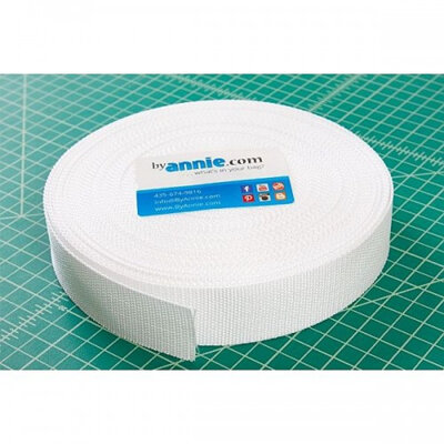 Polypro Strapping  1.5" Wide White