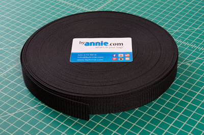 Polypro Strapping 1" Wide Black