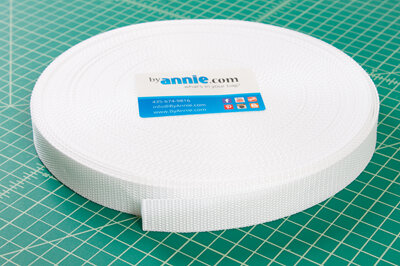 Polypro Strapping 1" Wide White