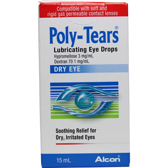 Polytears Eye Drops 15ml