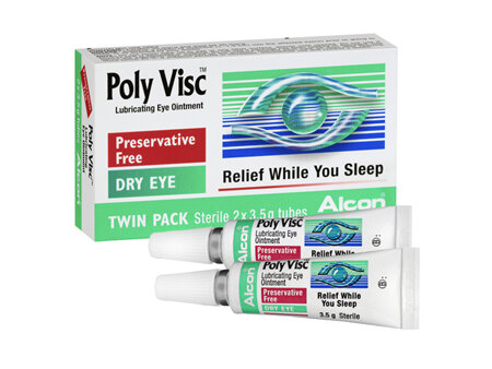 Polyvisc Eye Oint 3.5g Twin Pk
