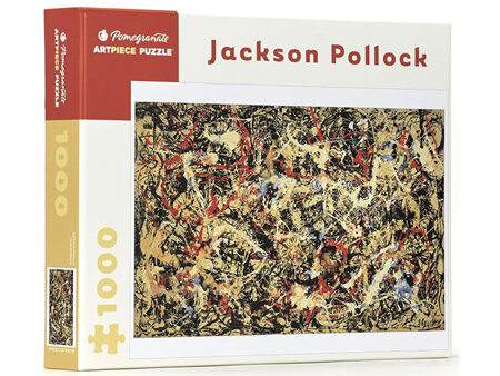 Pomegranate 1000 Piece Jigsaw Puzzle: Jackson Pollock -  Convergence