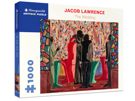 Pomegranate 1000 Piece Jigsaw Puzzle: Jacob Lawrence: The Wedding