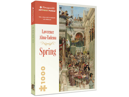 Pomegranate 1000 Piece Jigsaw Puzzle Lawrence Alma-Tadema: Spring