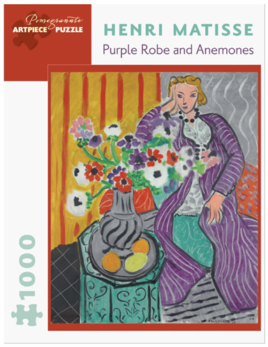 Pomegranate 1000 Piece Jigsaw Puzzle Matisse: Purple Robes & Anemones
