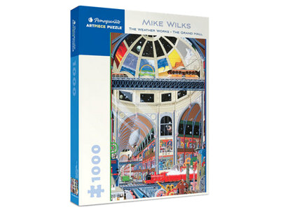 Pomegranate 1000 Piece Jigsaw Puzzle: Mike Wilks: The Weather Works: The Grand Hall