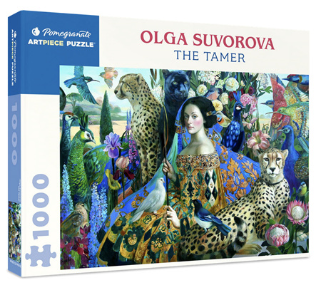 Pomegranate 1000 Piece Jigsaw Puzzle: Olga Suvorova: The Tamer