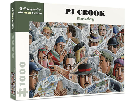 Pomegranate 1000 Piece Jigsaw Puzzle PJ Crook: Tuesday