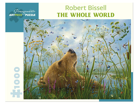Pomegranate 1000 Piece Jigsaw Puzzle: ROBERT BISSELL: THE WHOLE WORLD