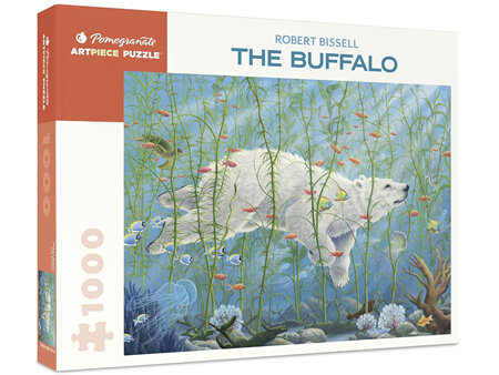 Pomegranate 1000 Piece Jigsaw Puzzle: Robert Bissell: The Buffalo