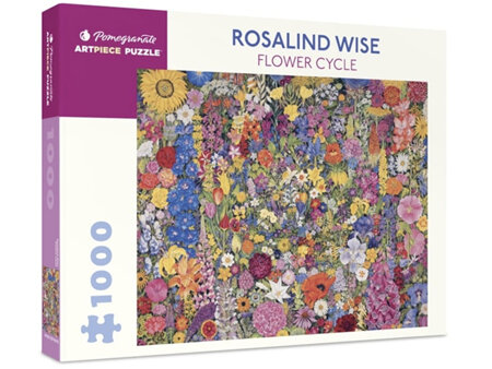 Pomegranate 1000 Piece Jigsaw Puzzle Rosalind Wise: Flower Cycle