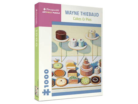 Pomegranate 1000 Piece Jigsaw Puzzle Wayne Thiebaud: Cakes & Pies