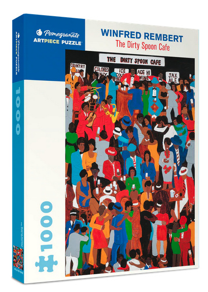 Pomegranate 1000 Piece Jigsaw Puzzle: Winfred Rembert: The Dirty Spoon Cafe