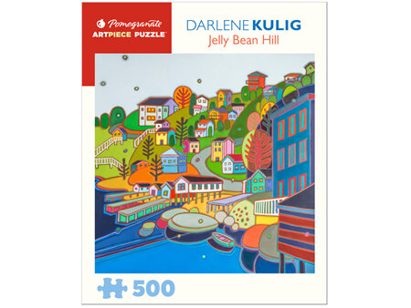 Pomegranate 500 Piece Jigsaw Puzzle: Darlene Kulig: Jellybean Hill