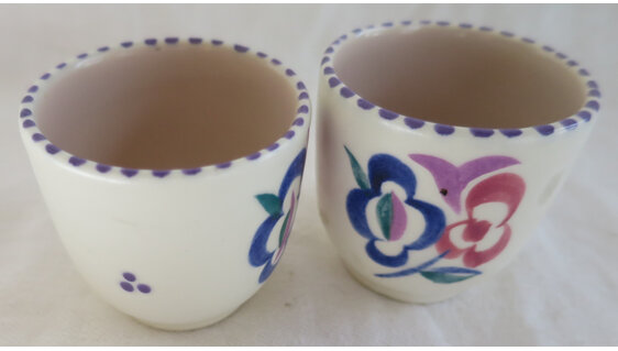 Poole egg cups