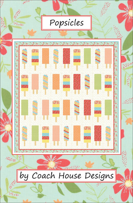 Popsicles Quilt Design from Coach House Designs