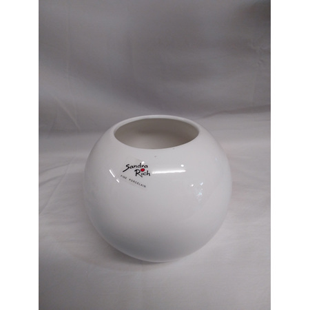 Porcelain Globe White Large C1730