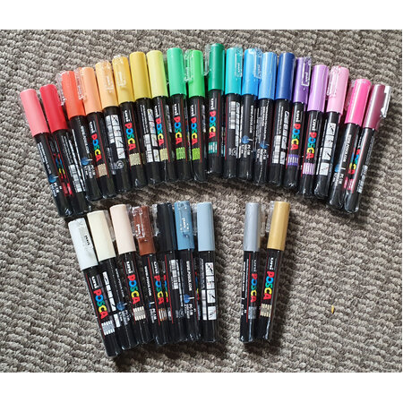 Posca PC-1M - Full Set 29