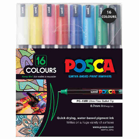 Posca PC-1MR - 16 Pack