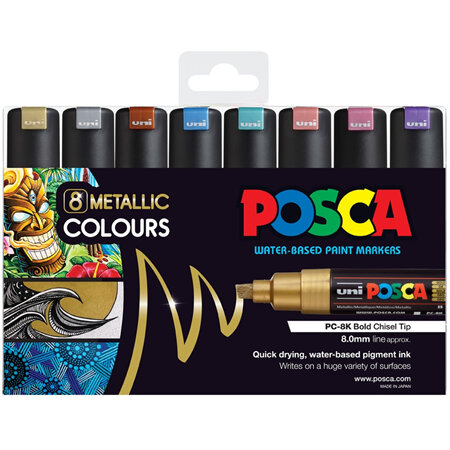 Posca PC-8K - Metallics