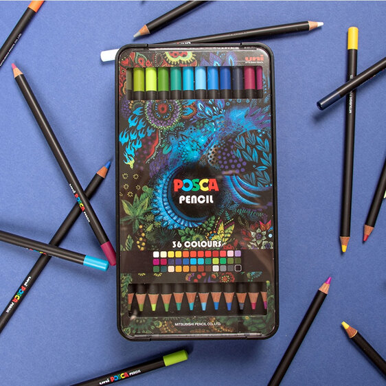 Posca Pencil - Set 36 - Arty Farty