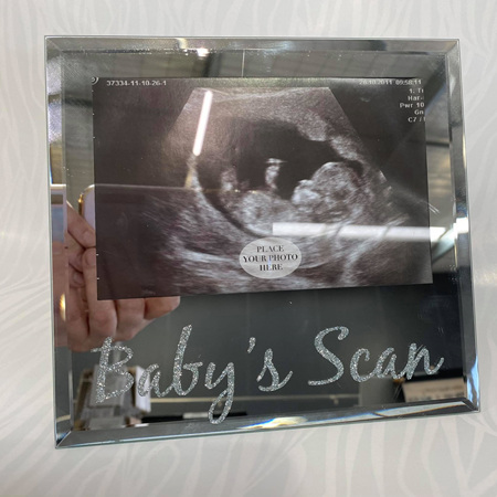 Posh Frame Baby Scan 18x18cm