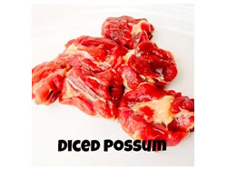 Possum Meat Diced