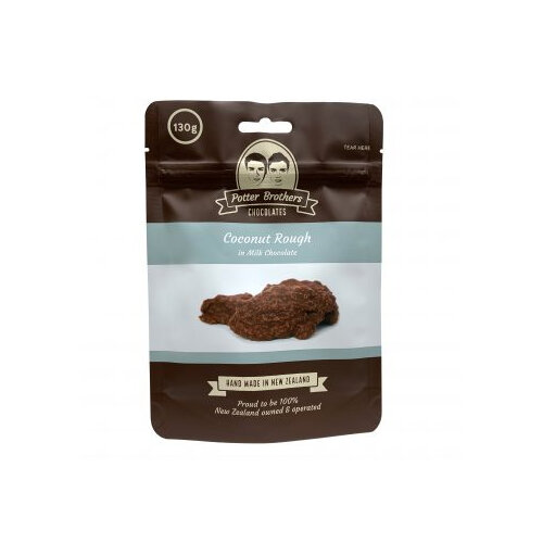 Potter Brothers Coconut Rough in Milk Chocolate