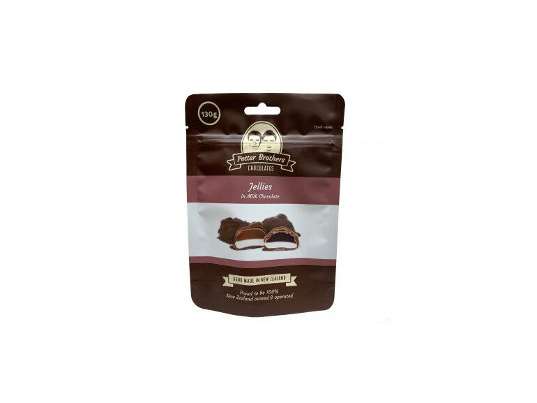 Potter Brothers Jellies n Cream in Milk Chocolate
