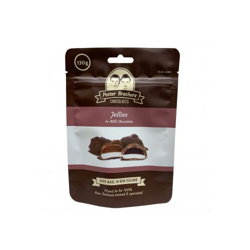 Potter Brothers Jellies n Cream in Milk Chocolate