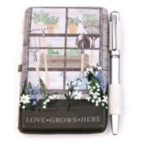Potting Shed Designs Notepad with Pen