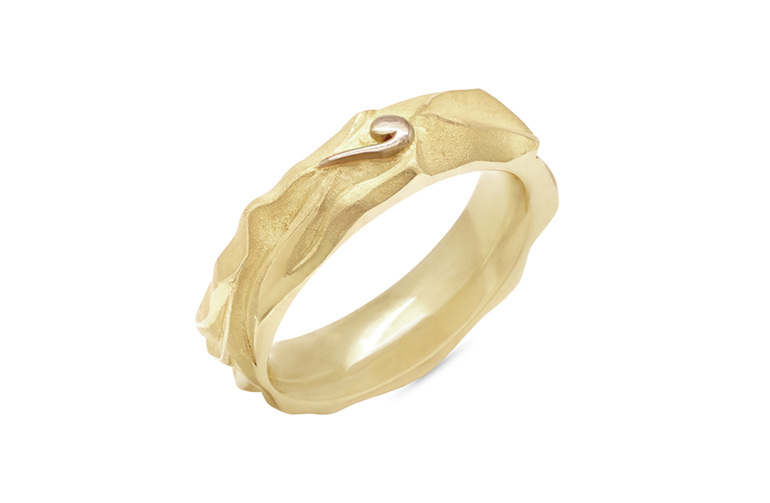 Pouakai - Mens wedding ring from The Narrative Collection