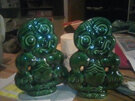 Pounamu Tikis Standing