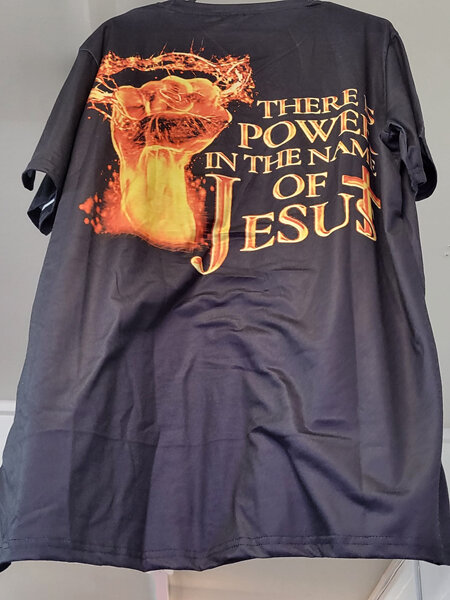 Power in the name of Jesus Adults Top