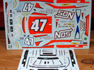 Powerslide 1/24 #47 NOS Energy Drink Ricky Stenhouse 2022 Camaro Decals (PWR363) + Donor Kit