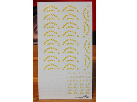 Powerslide Goodyear Tire Decals 1992-2004 (PWR202)