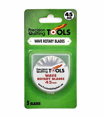 Precision Quilting 45mm Wave Rotary Blade