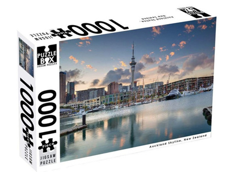 Premium Cut 1000 Piece Puzzle Auckland Skyline