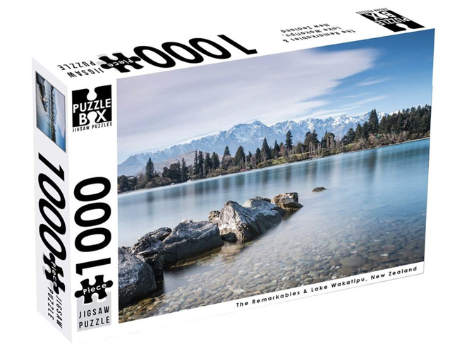 Premium Cut 1000 Piece Puzzle Remarkables & Lake Wakatipu