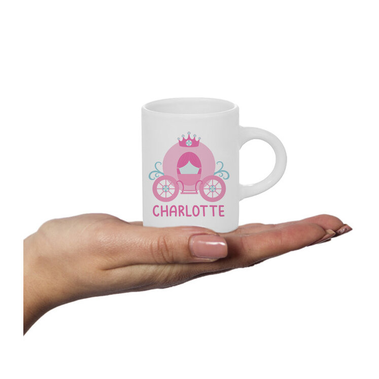 Princess Personalised Fluffy Mug