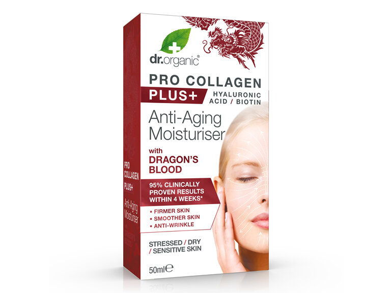 Pro Collagen+ Anti-Aging Moisturiser With Dragon's Blood 50ml - dr. organic