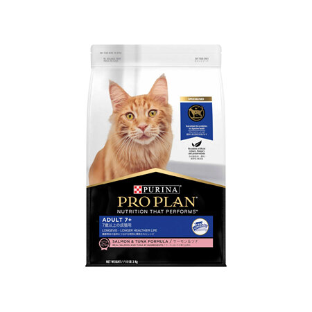 PRO PLAN Adult 7+ Salmon & Tuna Formula Dry Cat Food