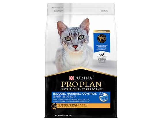 PRO PLAN Indoor Hairball Control Chicken Formula Dry Cat Food