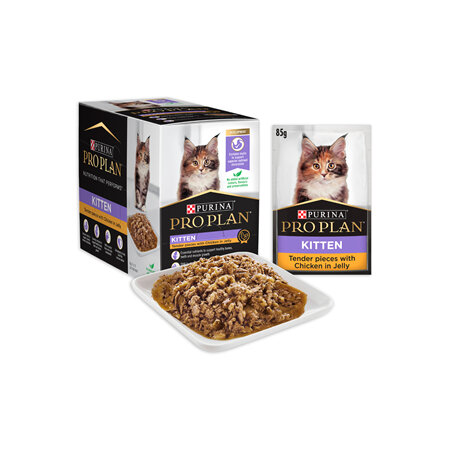 PRO PLAN Kitten Wet Cat Chicken in Jelly