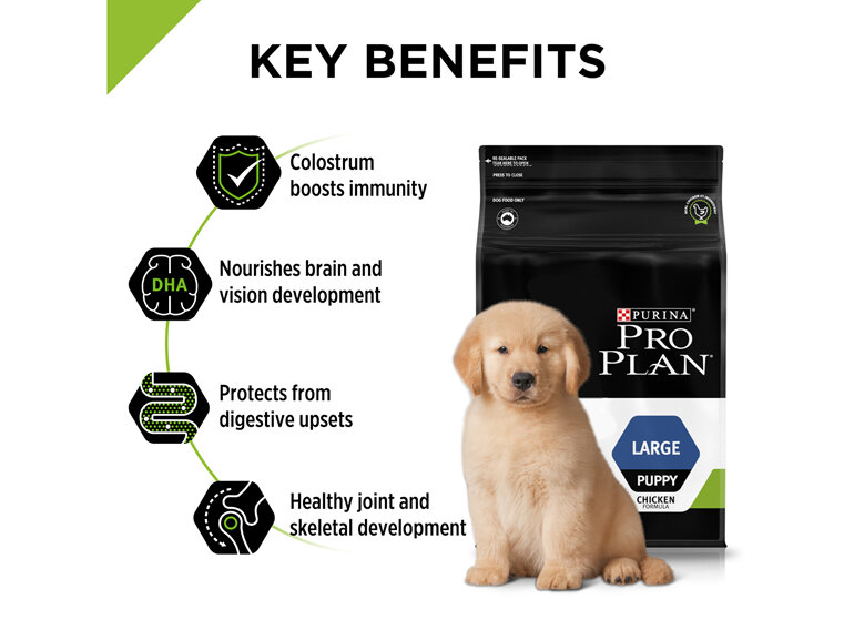 PRO PLAN Puppy Large Formula with Colostrum Dry Dog Food