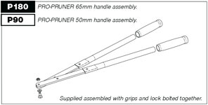 Pro-Pruner spare parts handles