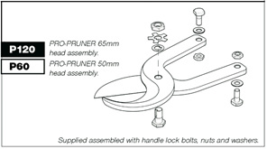 Pro-Pruner spare parts head