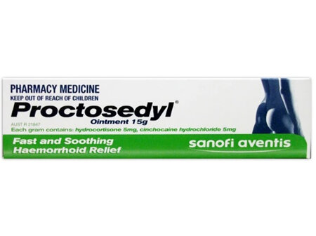 PROCTOSEDYL Oint 15g